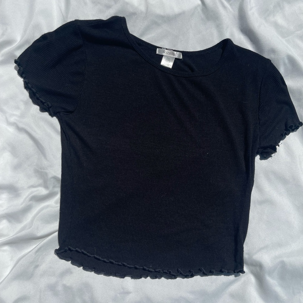 lettuce edge baby tee